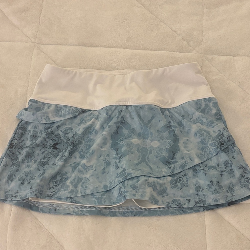 Fila Blue and White Mini Golf Skirt